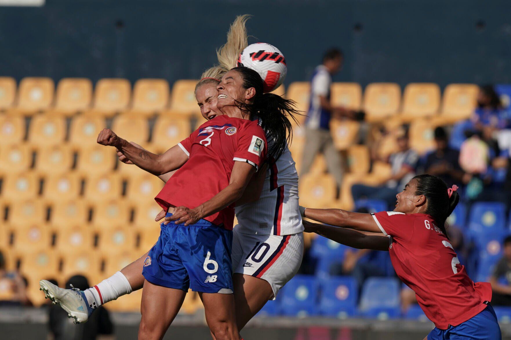 APTOPIX United States Costa Rica CONCACAF Women Soccer